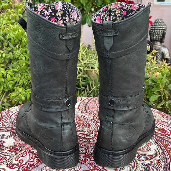 Dr. Martens Mirage Floral Triumph 1914 Tall Boots - Picture 8 of 17